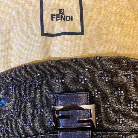 Fendi beaded baguette Metallic bag - Picture 11 of 16